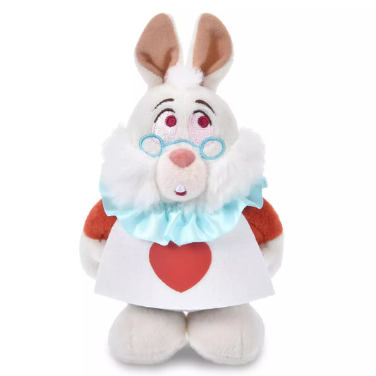 JUNE 16 PREORDER - Japan Disney Store - Alice in Wonderland 75th Anniversary - StanDs White Rabbit Plush