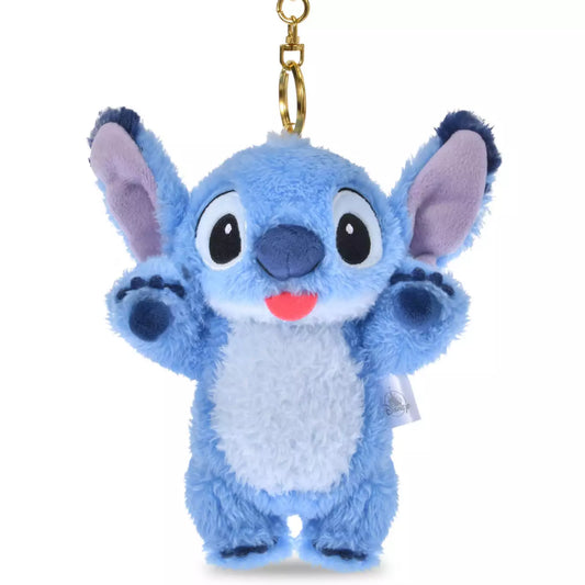 MAY 26 PREORDER - Japan Disney Store - Stitch Plush Keychain - Disney Animal Touch