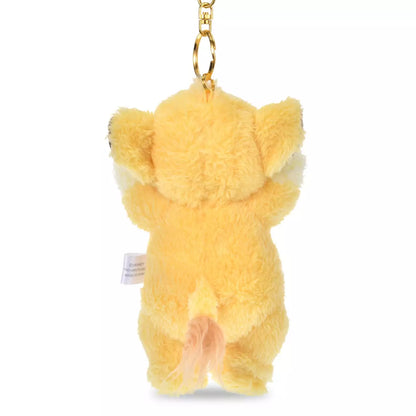 Japan Disney Store - The Lion King - Simba - Plush Keychain - Disney Animal Touch