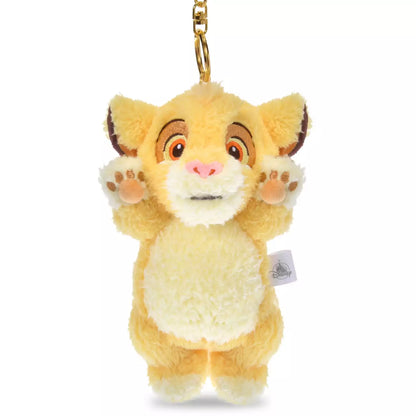 Japan Disney Store - The Lion King - Simba - Plush Keychain - Disney Animal Touch