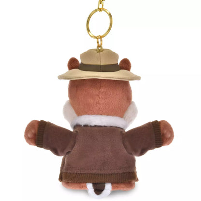 Japan Disney Store - Chip & Dale - Chip Plush Keychain / Finger Puppet