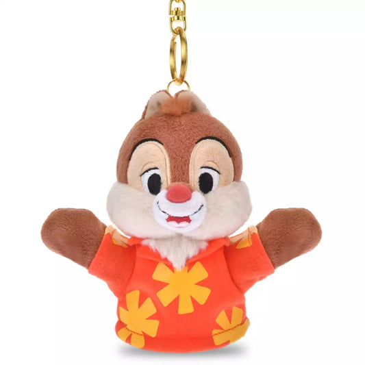 Japan Disney Store - Chip & Dale - Dale Plush Keychain / Finger Puppet