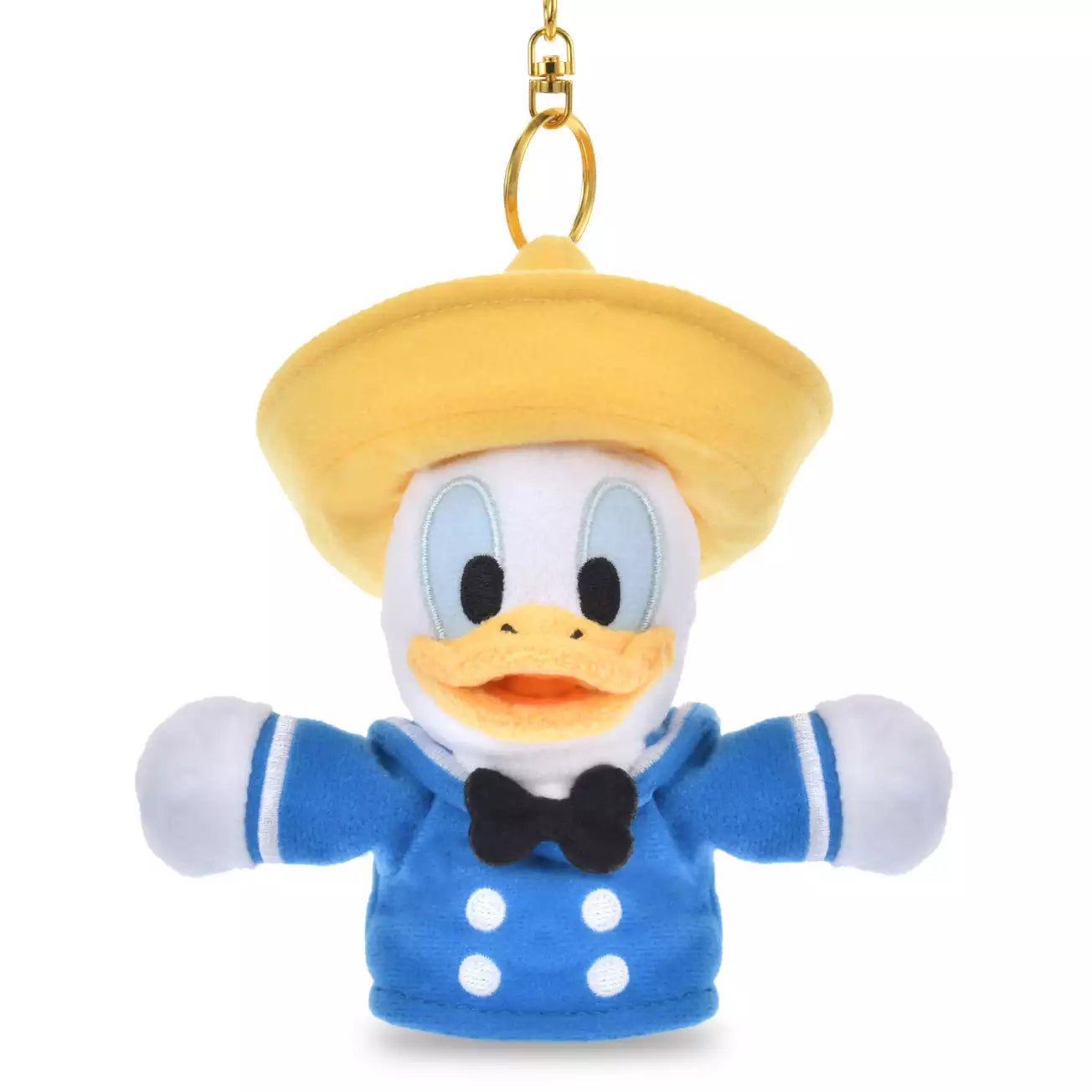 Japan Disney Store - Donald Duck - Plush Keychain / Finger Puppet
