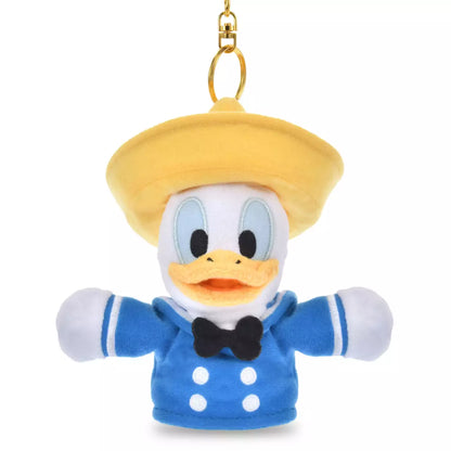 Japan Disney Store - Donald Duck - Plush Keychain / Finger Puppet