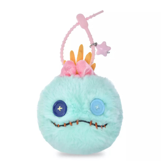 Japan Disney Store - Fuwamoko Face - Lilo & Stitch - Scrump Plush Keychain