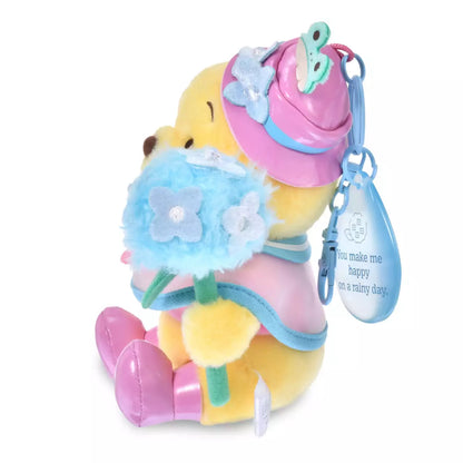 Japan Disney Store - Enjoy Rain - Winnie the Pooh Plush Keychain