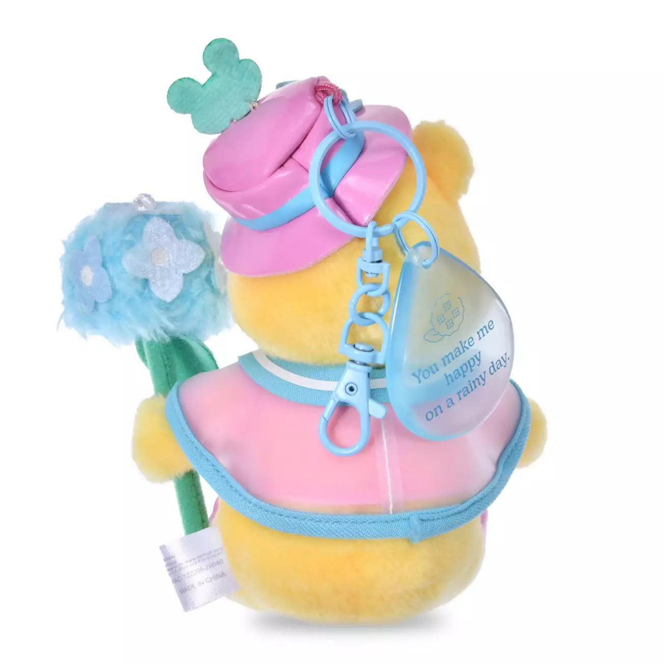 Japan Disney Store - Enjoy Rain - Winnie the Pooh Plush Keychain