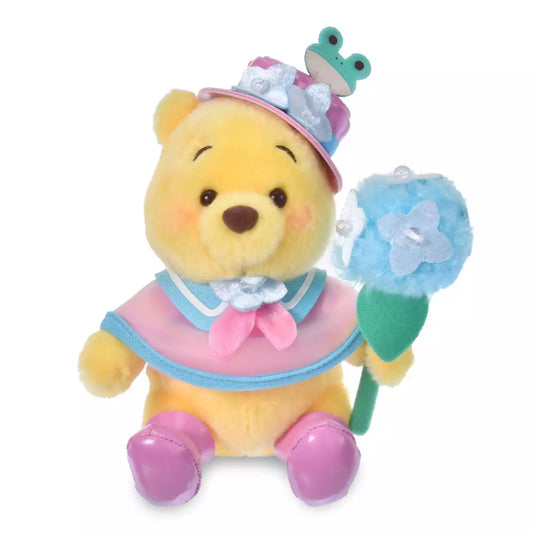 MAY 26 PREORDER - Japan Disney Store - Enjoy Rain - Winnie the Pooh Plush Keychain