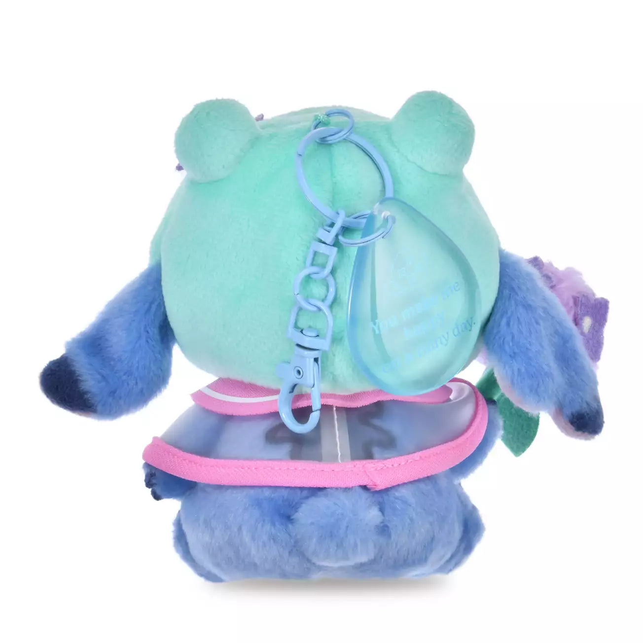 Japan Disney Store - Enjoy Rain - Stitch Plush Keychain