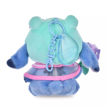 Japan Disney Store - Enjoy Rain - Stitch Plush Keychain
