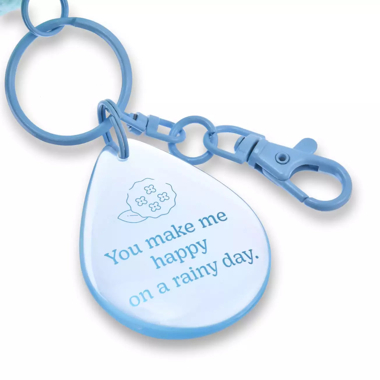 Japan Disney Store - Enjoy Rain - Stitch Plush Keychain