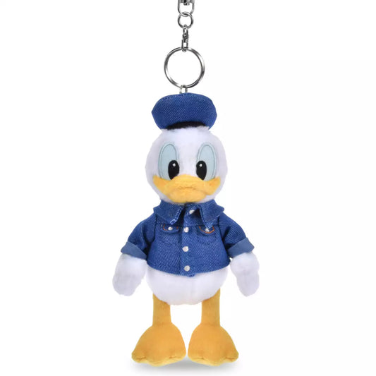 Japan Disney Store - Donald Fashion 2026 - Donald Duck - Denim Plush Keychain