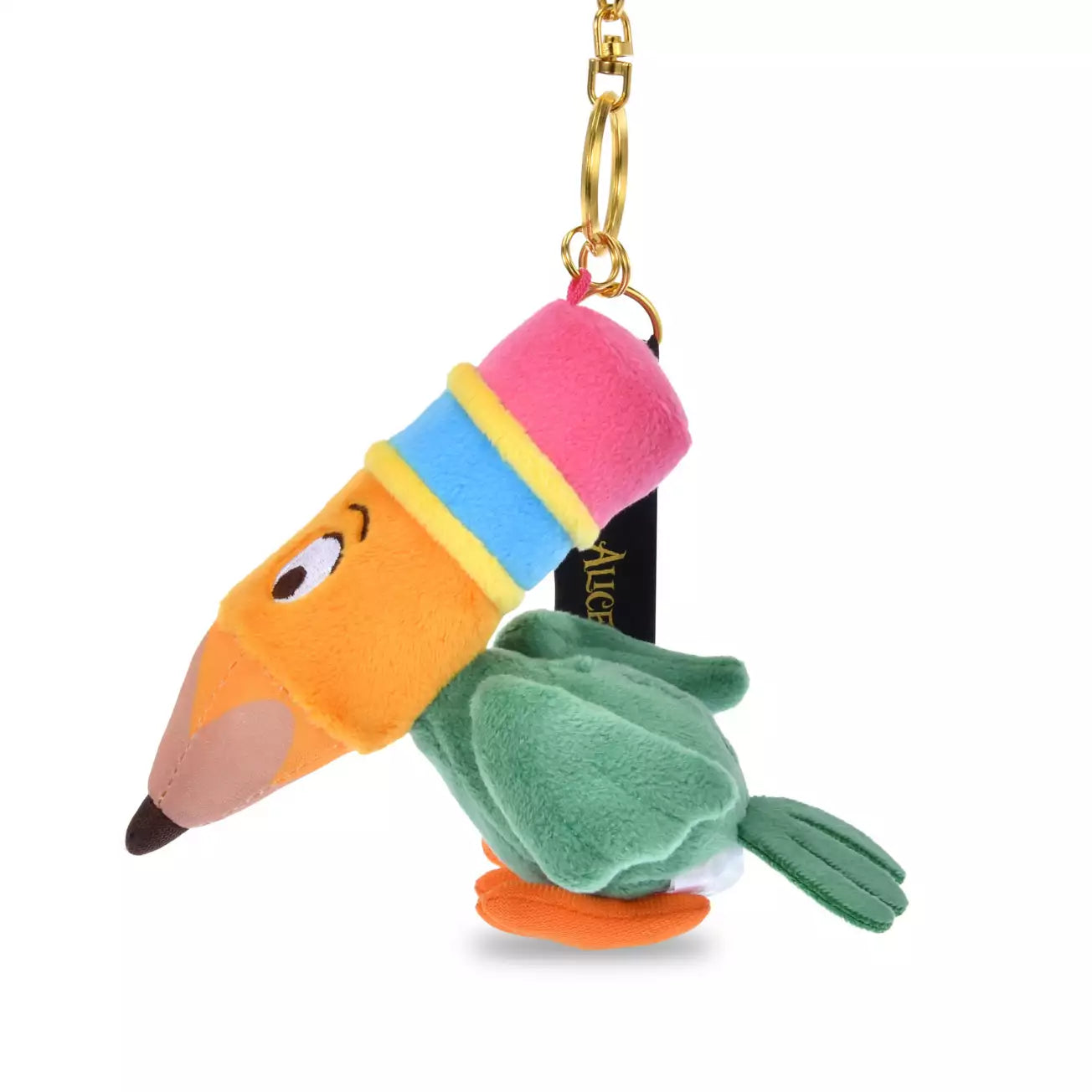 JUNE 16 PREORDER - Japan Disney Store - Alice in Wonderland 75th Anniversary - Pencil Bird Plush Keychain