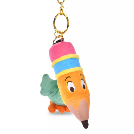 JUNE 16 PREORDER - Japan Disney Store - Alice in Wonderland 75th Anniversary - Pencil Bird Plush Keychain