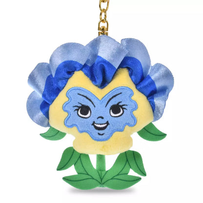 JUNE 16 PREORDER - Japan Disney Store - Alice in Wonderland 75th Anniversary - Speaking Flower Plush Keychain