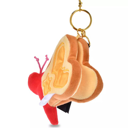 JUNE 16 PREORDER - Japan Disney Store - Alice in Wonderland 75th Anniversary - Bread and Butterfly Plush Keychain