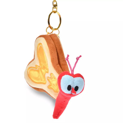 JUNE 16 PREORDER - Japan Disney Store - Alice in Wonderland 75th Anniversary - Bread and Butterfly Plush Keychain