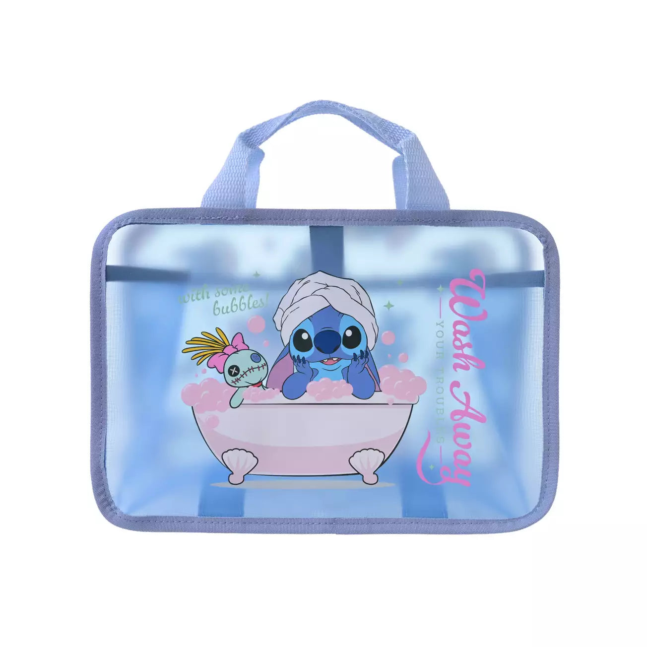 Japan Disney Store - Bath & Laundry - Stitch & Scrump Spa Bag