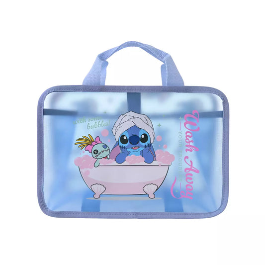 MAY 26 PREORDER - Japan Disney Store - Bath & Laundry - Stitch & Scrump Spa Bag