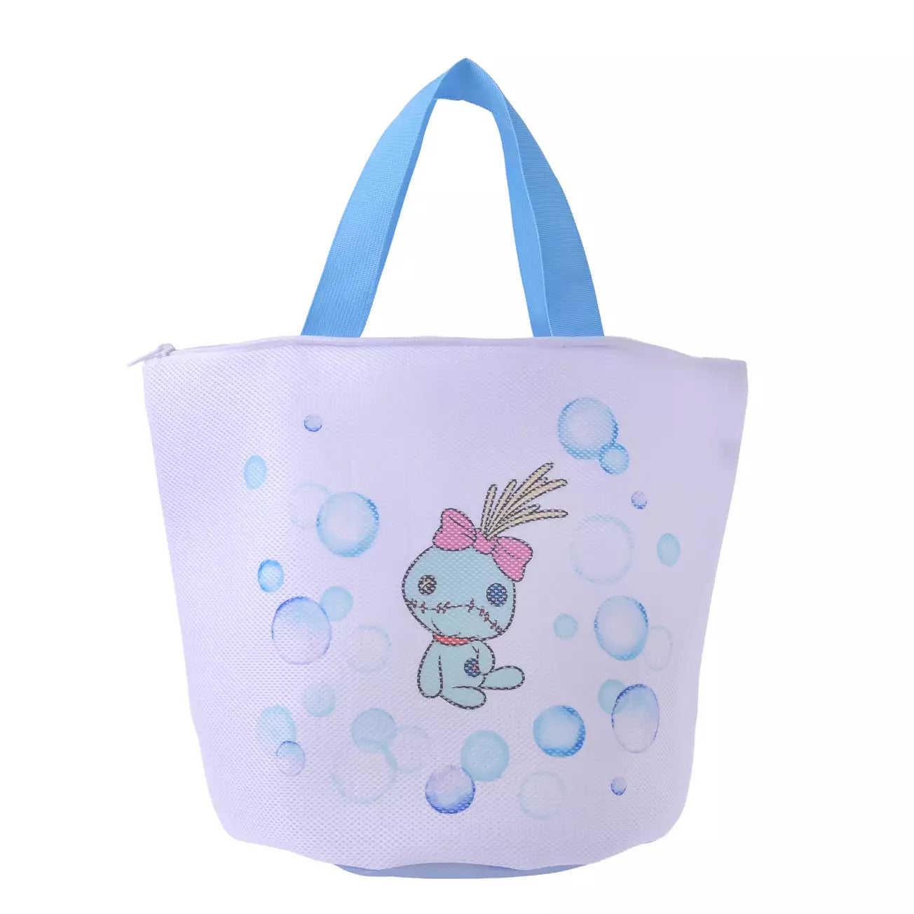 Japan Disney Store - Bath & Laundry - Stitch & Scrump Laundry Net Tote Bag