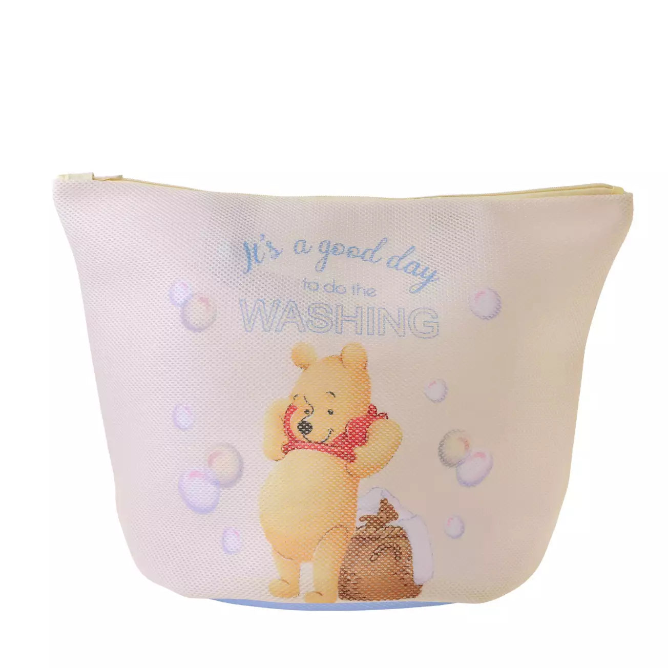 Japan Disney Store - Bath & Laundry - Winnie the Pooh & Piglet - Laundry Net Tote Bag
