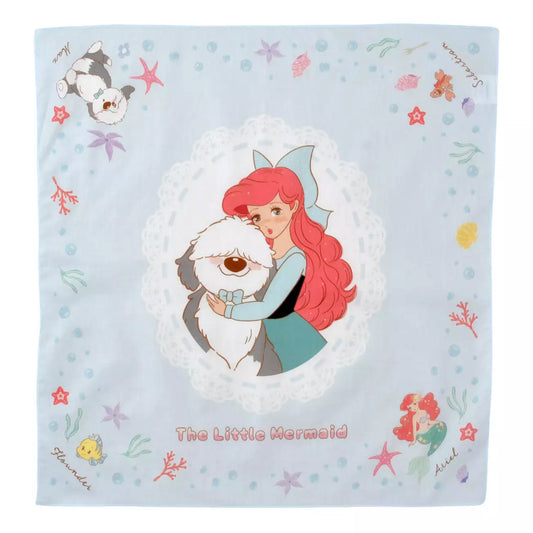Japan Disney Store - The Little Mermaid - Handkerchief (Illustrated by Mikko)
