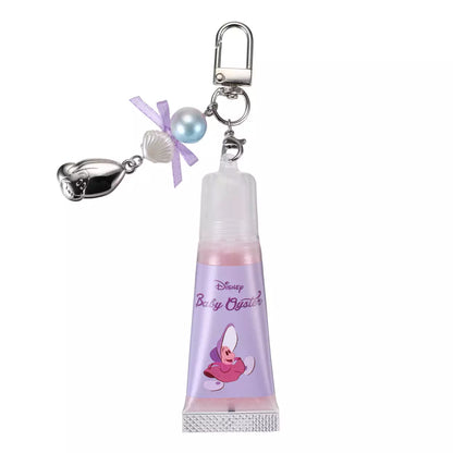 Japan Disney Store - Young Oyster - Moisture Lip Balm Keychain (Clear Pink)
