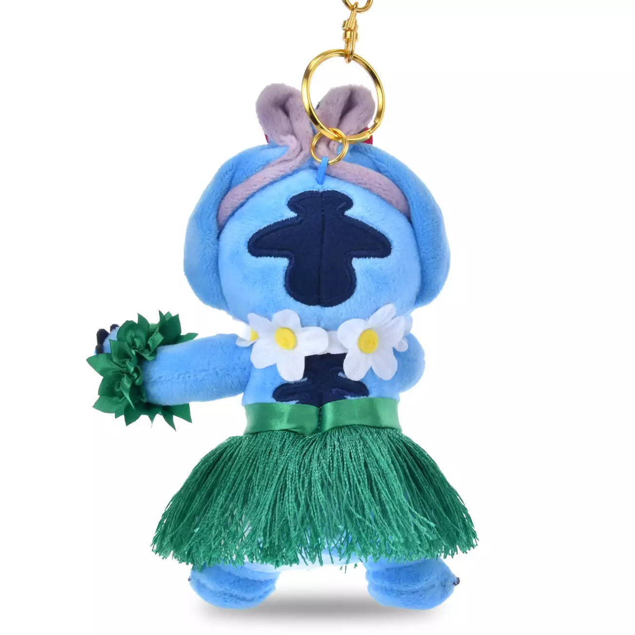 Japan Disney Store - Lilo & Stitch - Hawaiian Stitch - Plush Keychain