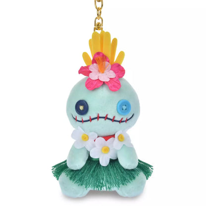 Japan Disney Store - Lilo & Stitch - Hawaiian Scrump - Plush Keychain