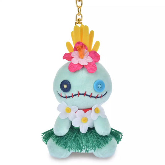 Japan Disney Store - Lilo & Stitch - Hawaiian Scrump - Plush Keychain