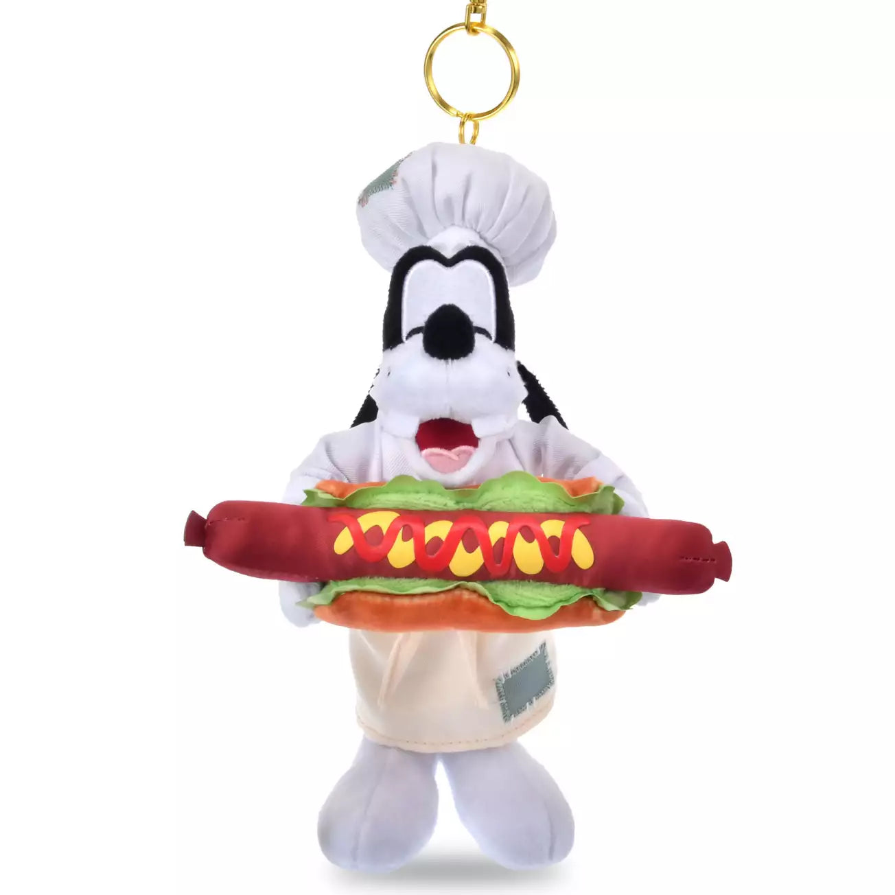 Japan Disney Store - Mickey's Bakery 2026 - Goofy - Plush Keychain