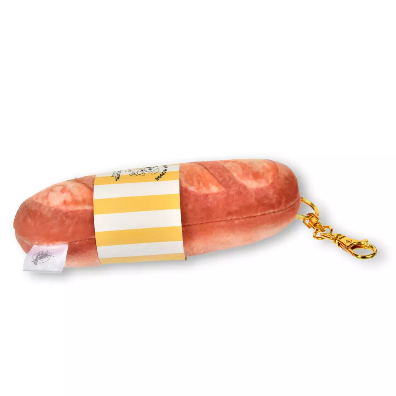Japan Disney Store - Mickey's Bakery 2026 - Baguette Mickey Mouse - Plush Keychain