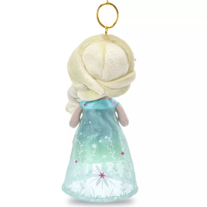 Japan Disney Store - Frozen Fever - Tiny Frozen - Elsa Plush Keychain