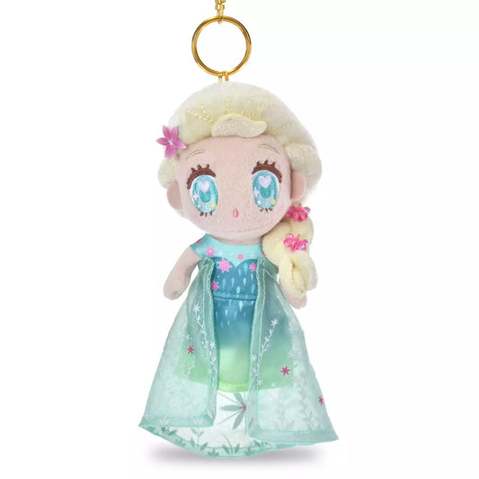 Japan Disney Store - Frozen Fever - Tiny Frozen - Elsa Plush Keychain