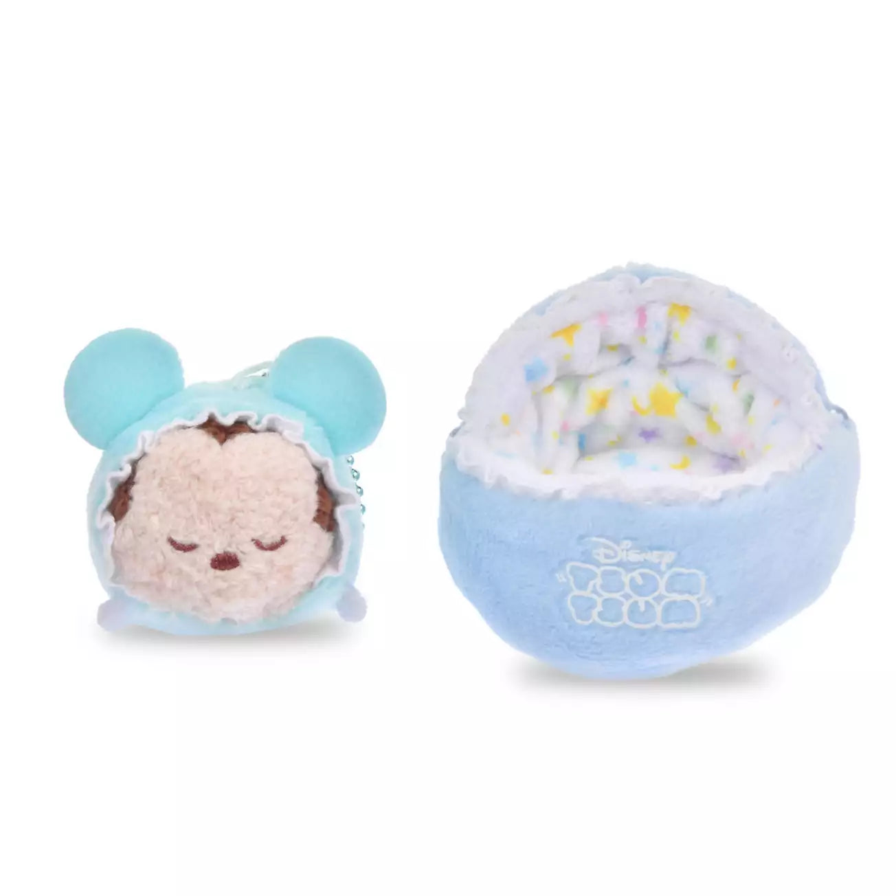 Japan Disney Store - Sleep Tsum Tsum -  Mickey Mouse - Plush Keychain (Copy)