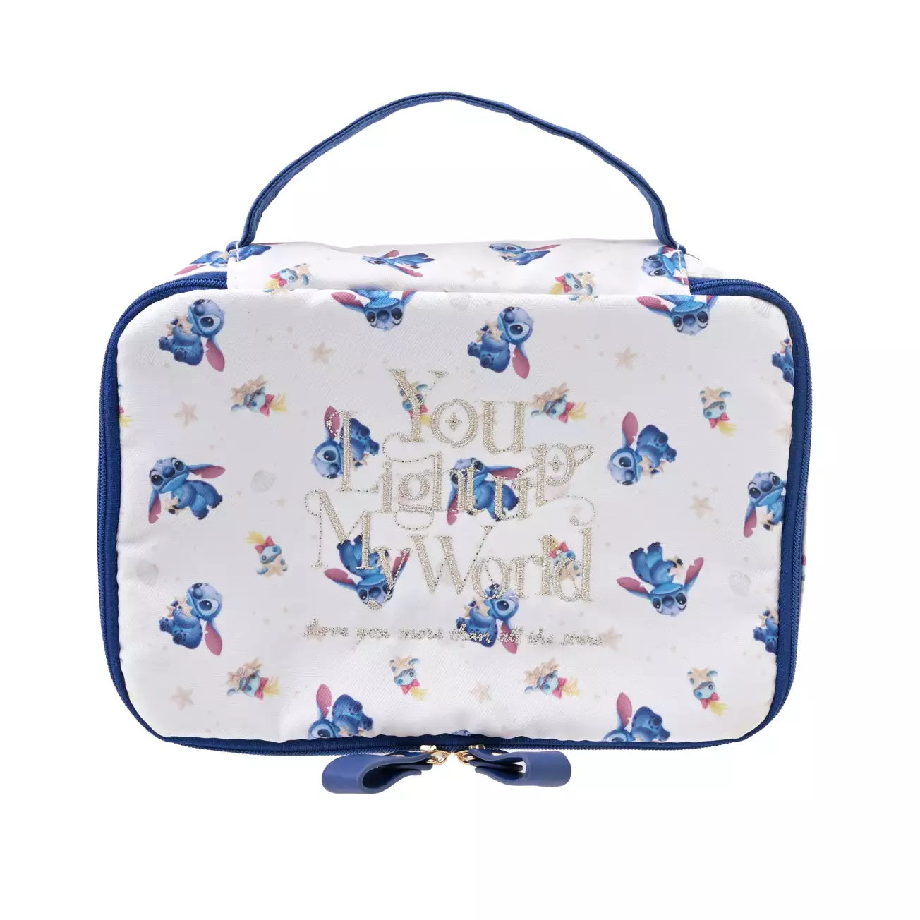 Japan Disney Store - Stitch Day 2026 - Stitch & Scrump Square Pouch