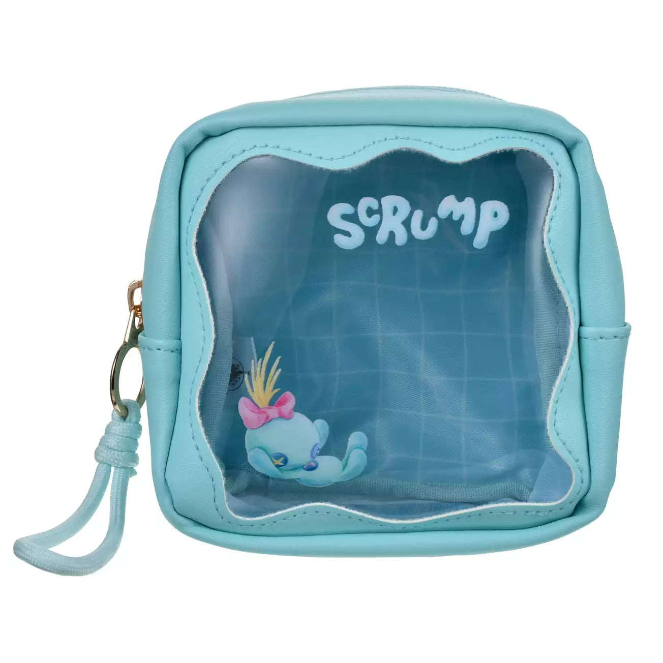 Japan Disney Store - Lilo & Stitch - Scrump Collection - Scrump Pouch with Clear Window