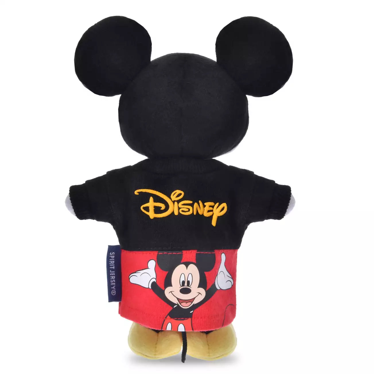 Japan Disney Store - Mickey Mouse - Spirit Jersey - nuiMOs Plush Toy Costume Long-Sleeve T-Shirt - Disney Logo