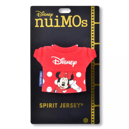 Japan Disney Store - Minnie Mouse - Spirit Jersey - nuiMOs Plush Toy Costume Long-Sleeve T-Shirt - Disney Logo