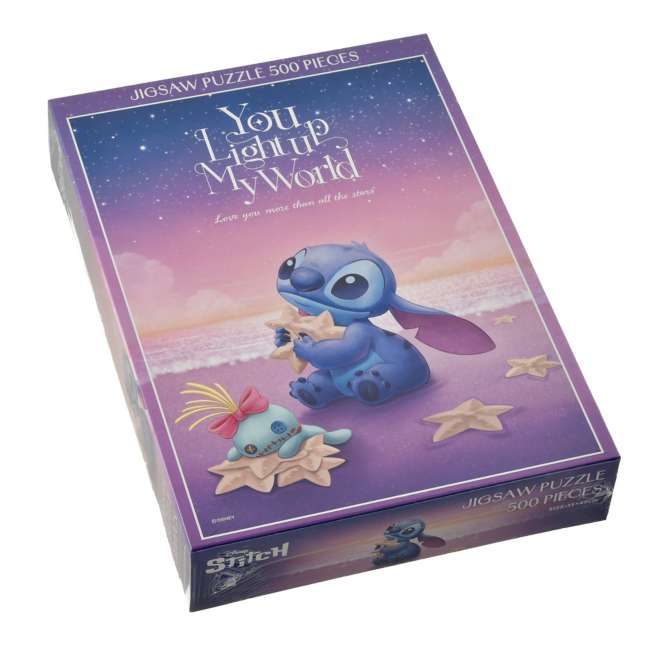 JUNE 2 PREORDER - Japan Disney Store - Stitch Day 2026 - Stitch & Scrump Jigsaw Puzzle 500 Pieces