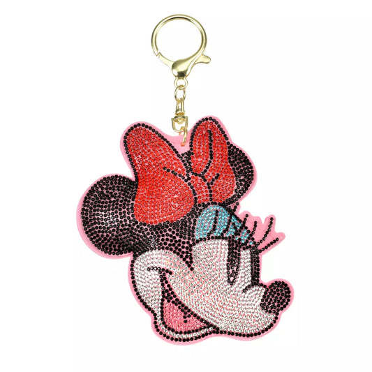 APRIL 28 PREORDER - Japan Disney Store - Minnie Mouse - Rhinestone Keychain