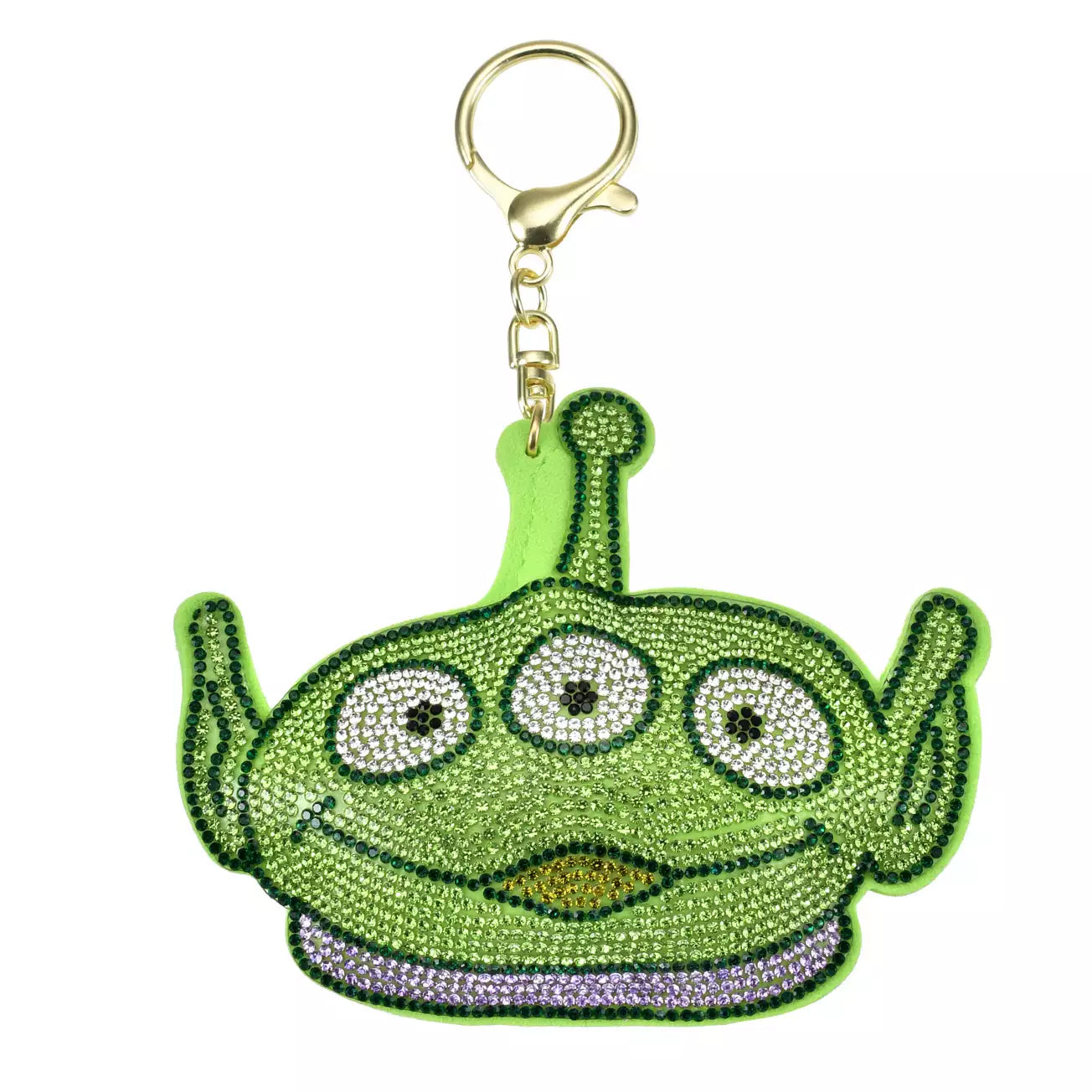 APRIL 28 PREORDER - Japan Disney Store - Toy Story - Little Green Men - Rhinestone Keychain