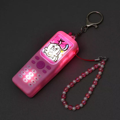 APRIL 28 PREORDER - Japan Disney Store - Minnie Mouse - Talking & Lighting Up - Mobile Key Chain