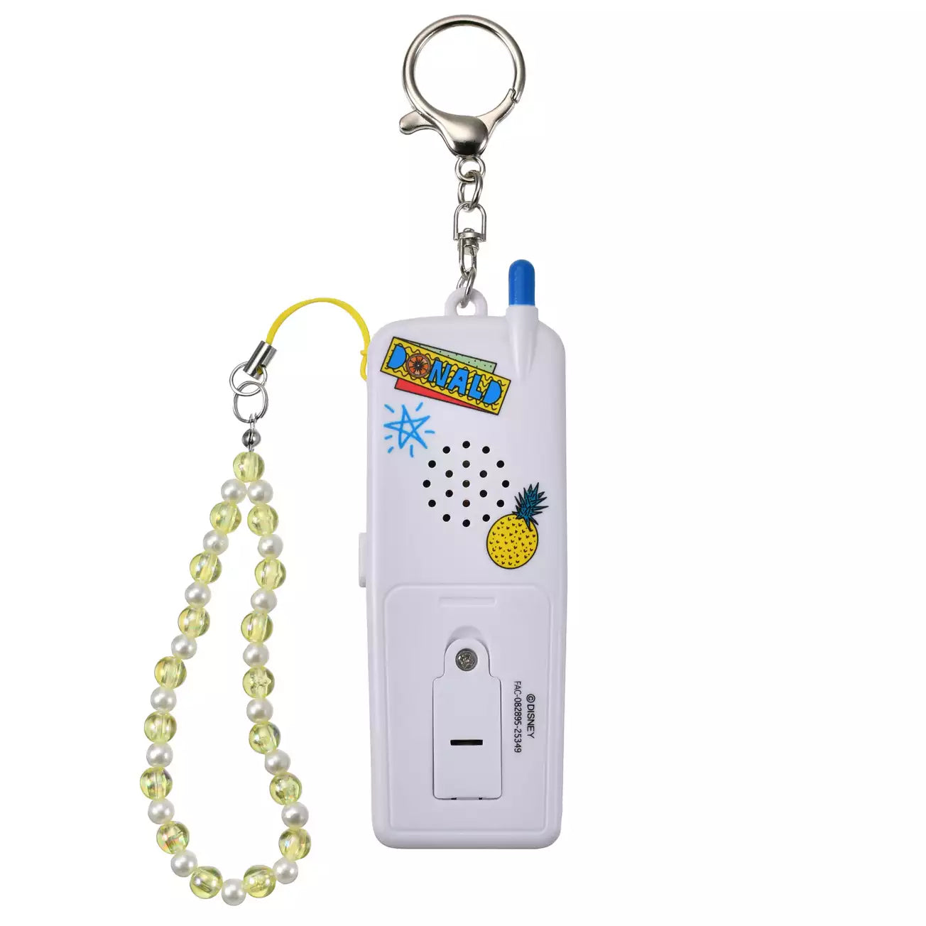 APRIL 28 PREORDER - Japan Disney Store - Donald Duck - Talking & Lighting Up - Mobile Key Chain