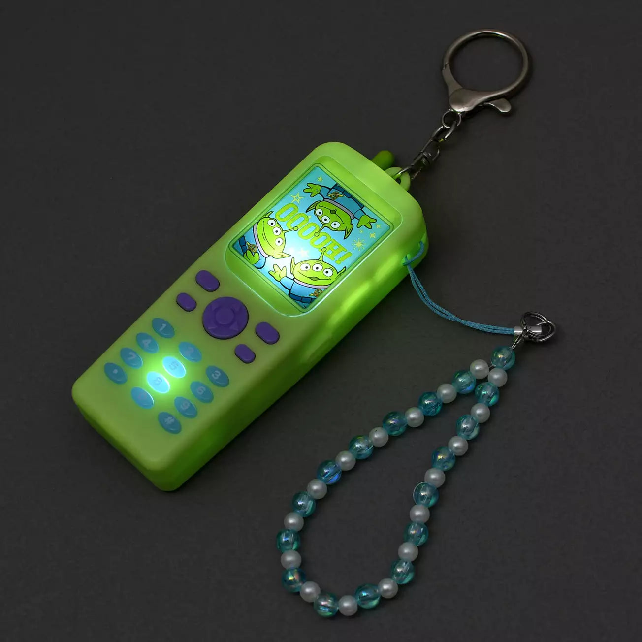 APRIL 28 PREORDER - Japan Disney Store - Toy Story - Little Green Men - Talking & Lighting Up - Mobile Key Chain