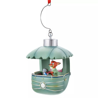 OCT 2 PREORDER - Japan Disney Store - Christmas Ornaments 2026 - Zootopia - Judy Hopps & Nick Wilde Light-Up