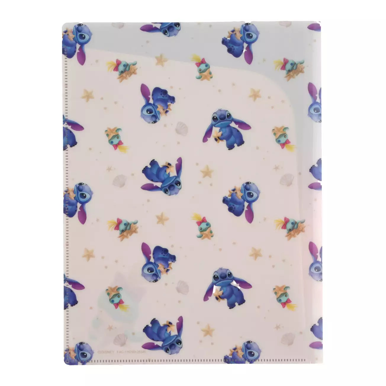 JUNE 2 PREORDER - Japan Disney Store - Stitch Day 2026 - Stitch & Scrump Clear File (2 Pockets)