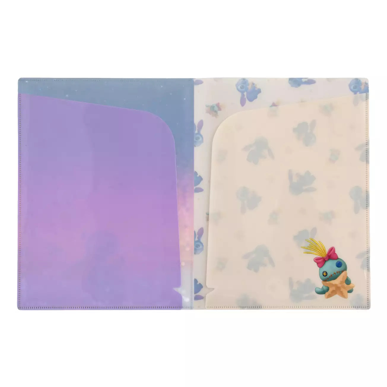 JUNE 2 PREORDER - Japan Disney Store - Stitch Day 2026 - Stitch & Scrump Clear File (2 Pockets)