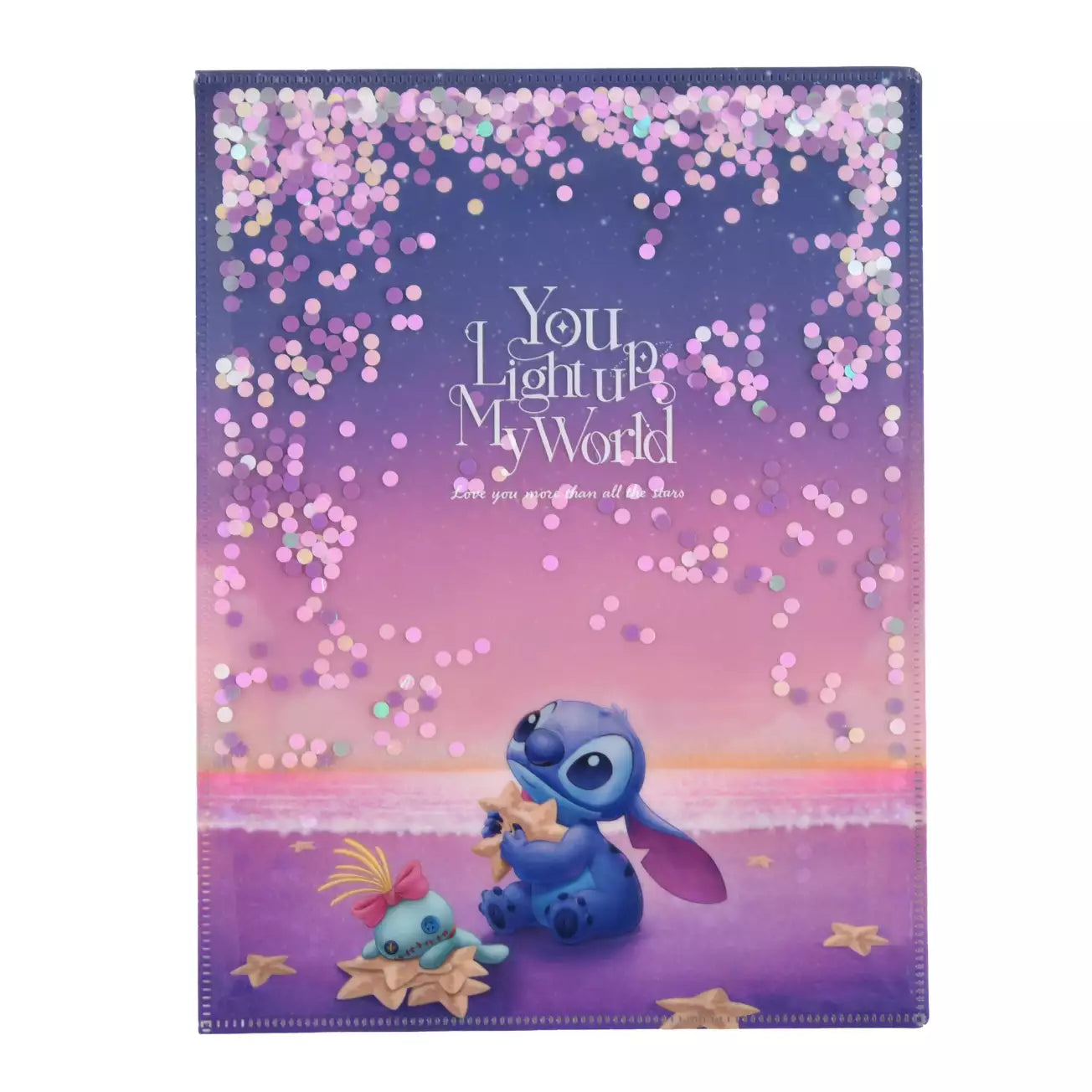 JUNE 2 PREORDER - Japan Disney Store - Stitch Day 2026 - Stitch & Scrump Clear File (2 Pockets)