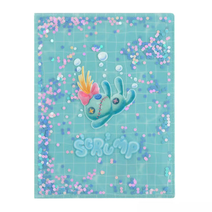 Japan Disney Store - Lilo & Stitch - Scrump Collection - Clear File 2 Pockets